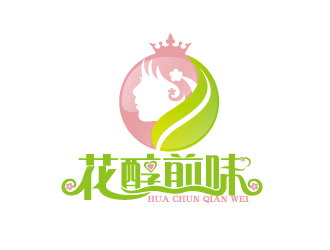 何錦江的花醇前味 及全拼logo設計