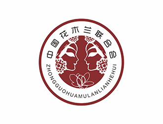 中國花木蘭聯(lián)合會徽章logo設(shè)計(jì)