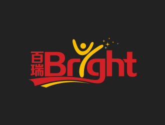 林思源的百瑞 Bright 健身俱樂(lè)部logo設(shè)計(jì)