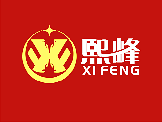 勞志飛的紅酒進出口-熙峰實業(yè)logo設(shè)計