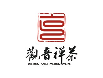 李泉輝的觀音禪茶茶館logo設(shè)計(jì)