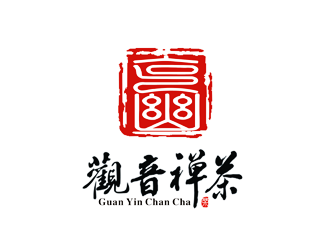 譚家強(qiáng)的觀音禪茶茶館logo設(shè)計(jì)