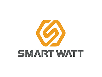 Smart Watt LED照明 英文logologo設(shè)計(jì)