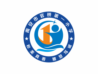 何嘉健的南安市官橋第一小學logo設計logo設計