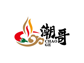 潮哥火鍋logo設(shè)計(jì)