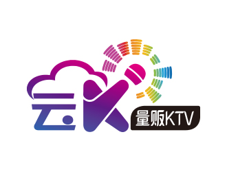 云K量販KTVlogo設(shè)計(jì)