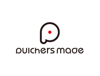 孫金澤的Pulchers Made英文線條日用品品牌logologo設(shè)計(jì)