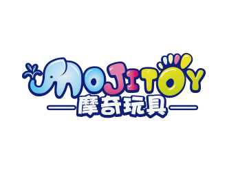 Moji toy 義烏摩奇玩具公司logologo設(shè)計(jì)