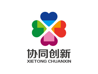 張曉明的協(xié)同創(chuàng)新logo設計