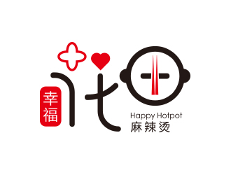 孫金澤的幸?；ㄌ锫槔睜C （Happy Hotpot）logo設(shè)計(jì)