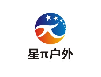 李泉輝的星π戶外logo設計