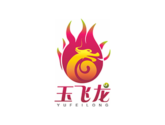 玉飛龍水果店商標(biāo)設(shè)計logo設(shè)計