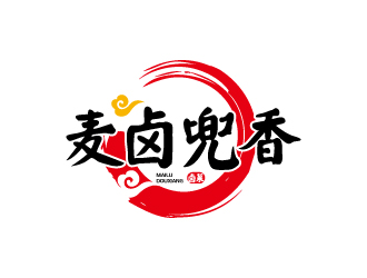 張俊的麥鹵兜香食品logo設(shè)計