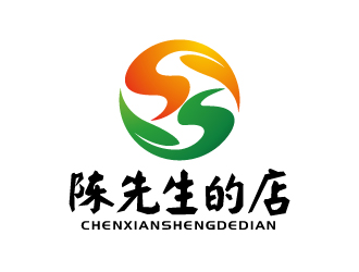 張俊的陳先生的店logo設(shè)計