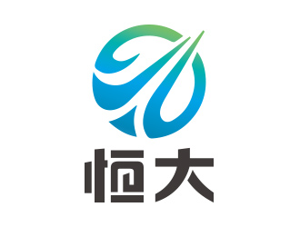 恒大健康品牌圓形logologo設(shè)計(jì)