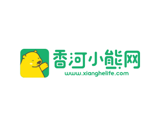 香河小熊網(wǎng)logo設(shè)計(jì)