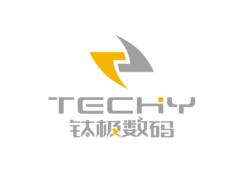 鈦極TECHYlogo設(shè)計(jì)