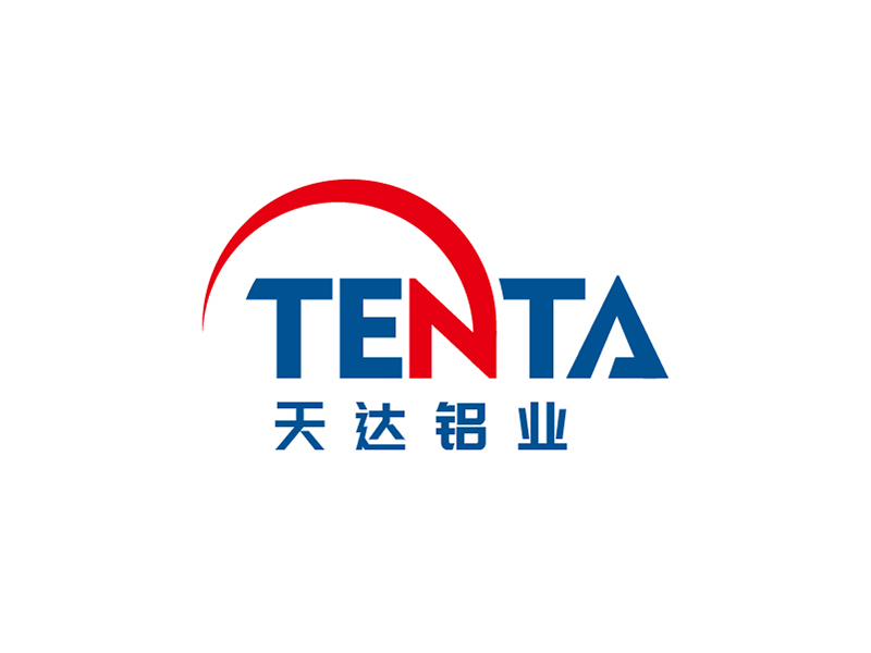 潘鋼的天達(dá)鋁業(yè)    Tenta Aluminumlogo設(shè)計