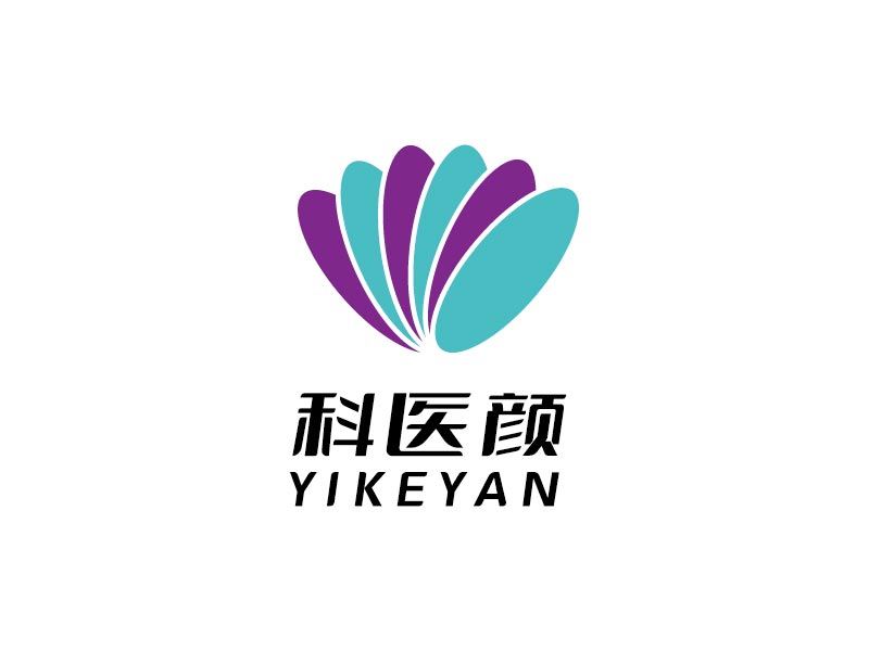 李寧的科醫(yī)顏logo設(shè)計