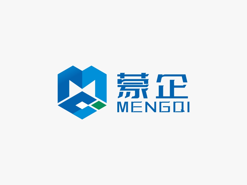 鄧建平的蒙企logo設計