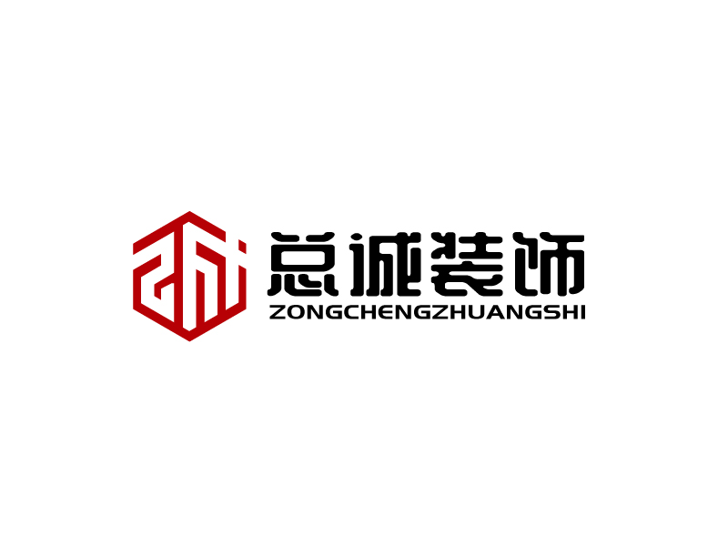 張俊的上?？傉\裝飾材料有限公司logologo設(shè)計