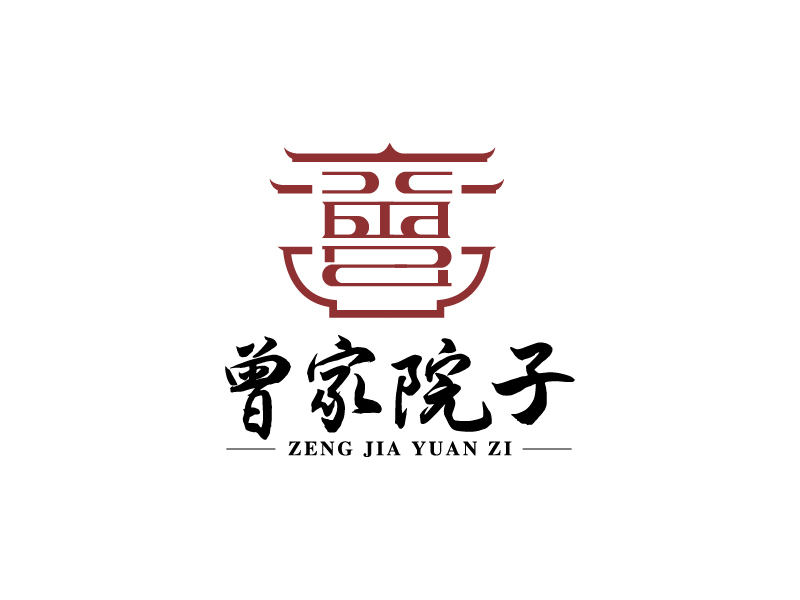 楊忠的養(yǎng)生苑度假酒店logo設(shè)計