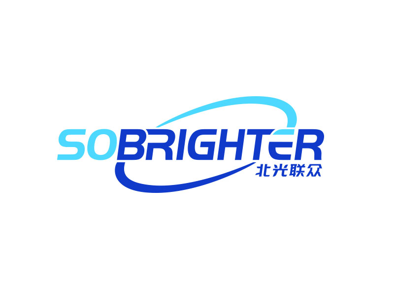 朱紅娟的logo內(nèi)容：sobrighter      公司名稱：北京北光聯(lián)眾儀器科技有限公司logo設(shè)計(jì)