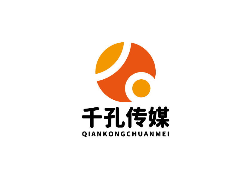 李寧的千孔傳媒logo設(shè)計(jì)