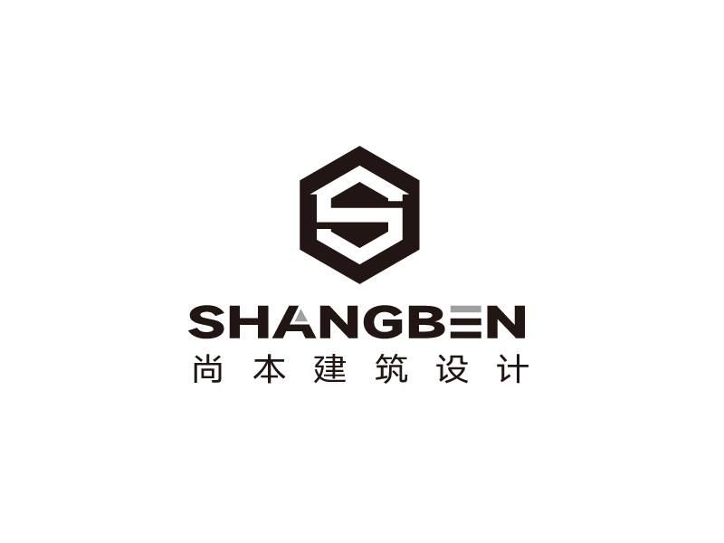 張俊的尚本建筑設(shè)計(jì)logo設(shè)計(jì)