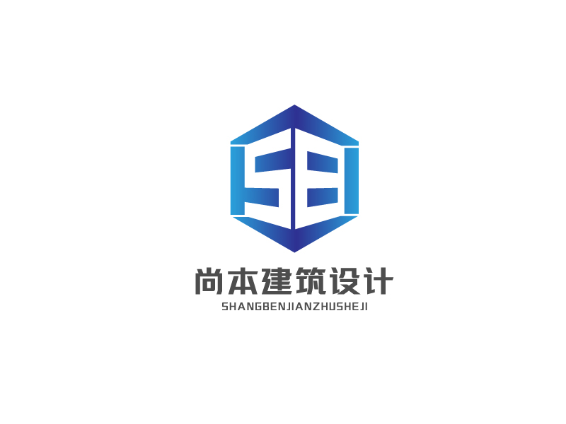 李寧的尚本建筑設(shè)計(jì)logo設(shè)計(jì)