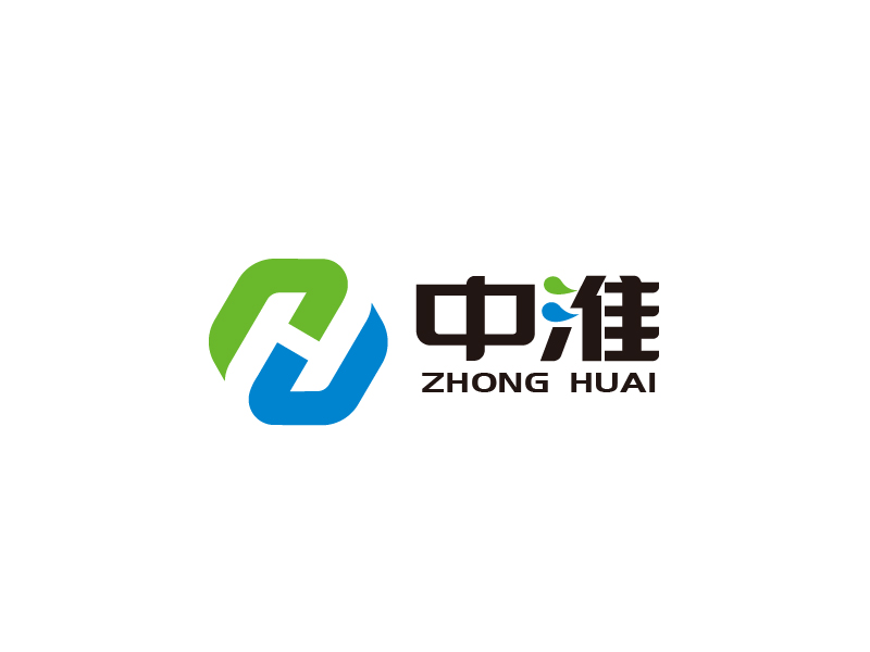 張俊的江蘇中淮涂料有限公司logo設(shè)計