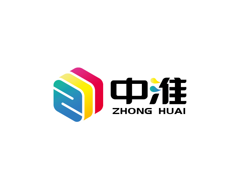 張俊的江蘇中淮涂料有限公司logo設(shè)計